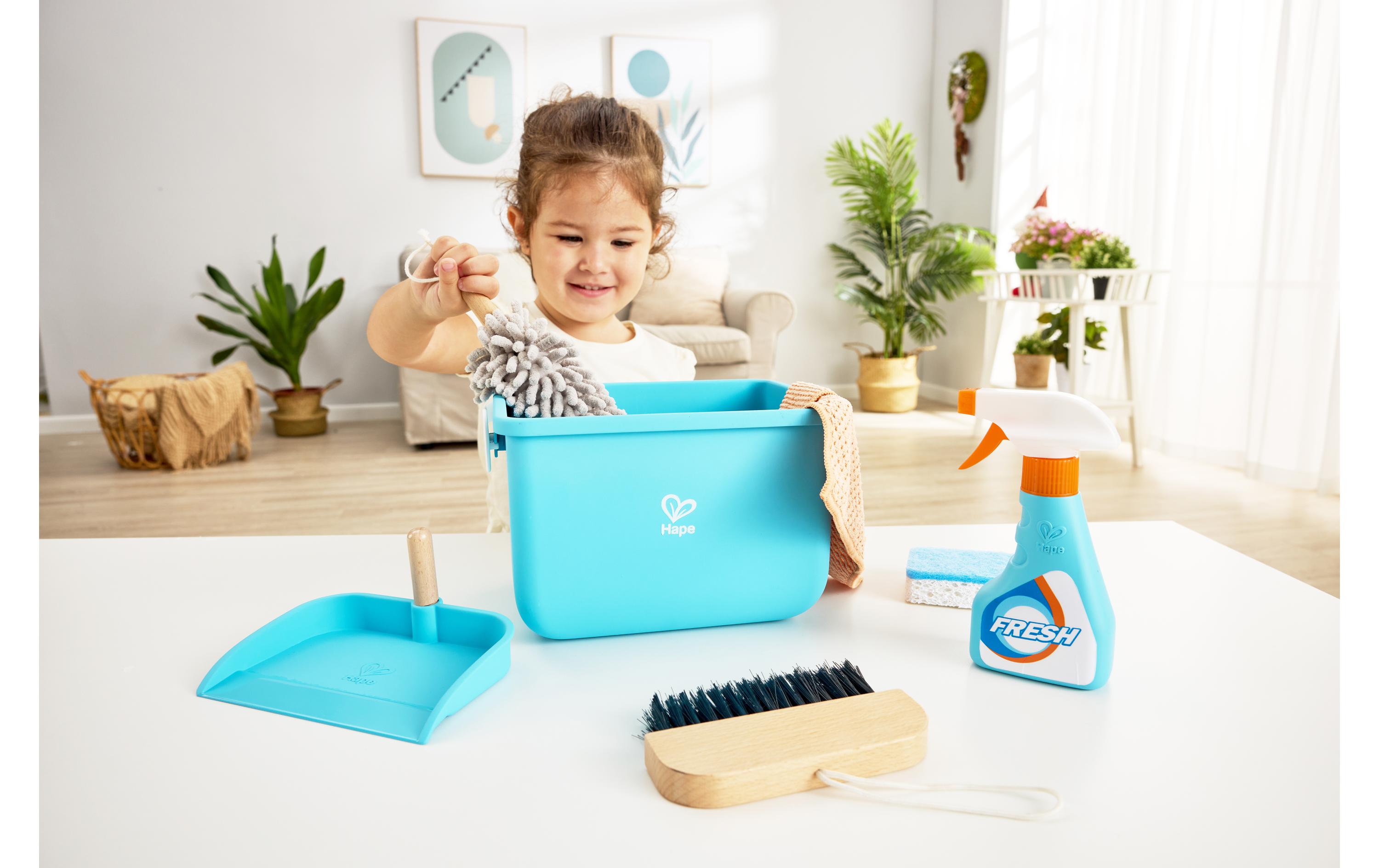 Hape Spielzeug-Putzset mit Eimer