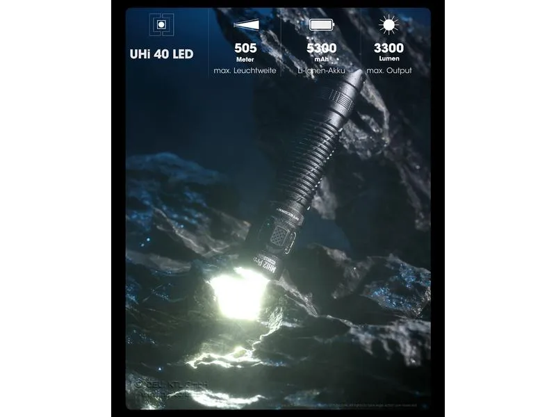 Nitecore Taschenlampe MH12 Pro 3300 lm Nitecore Taschenlampe MH12 Pro 3300 lm