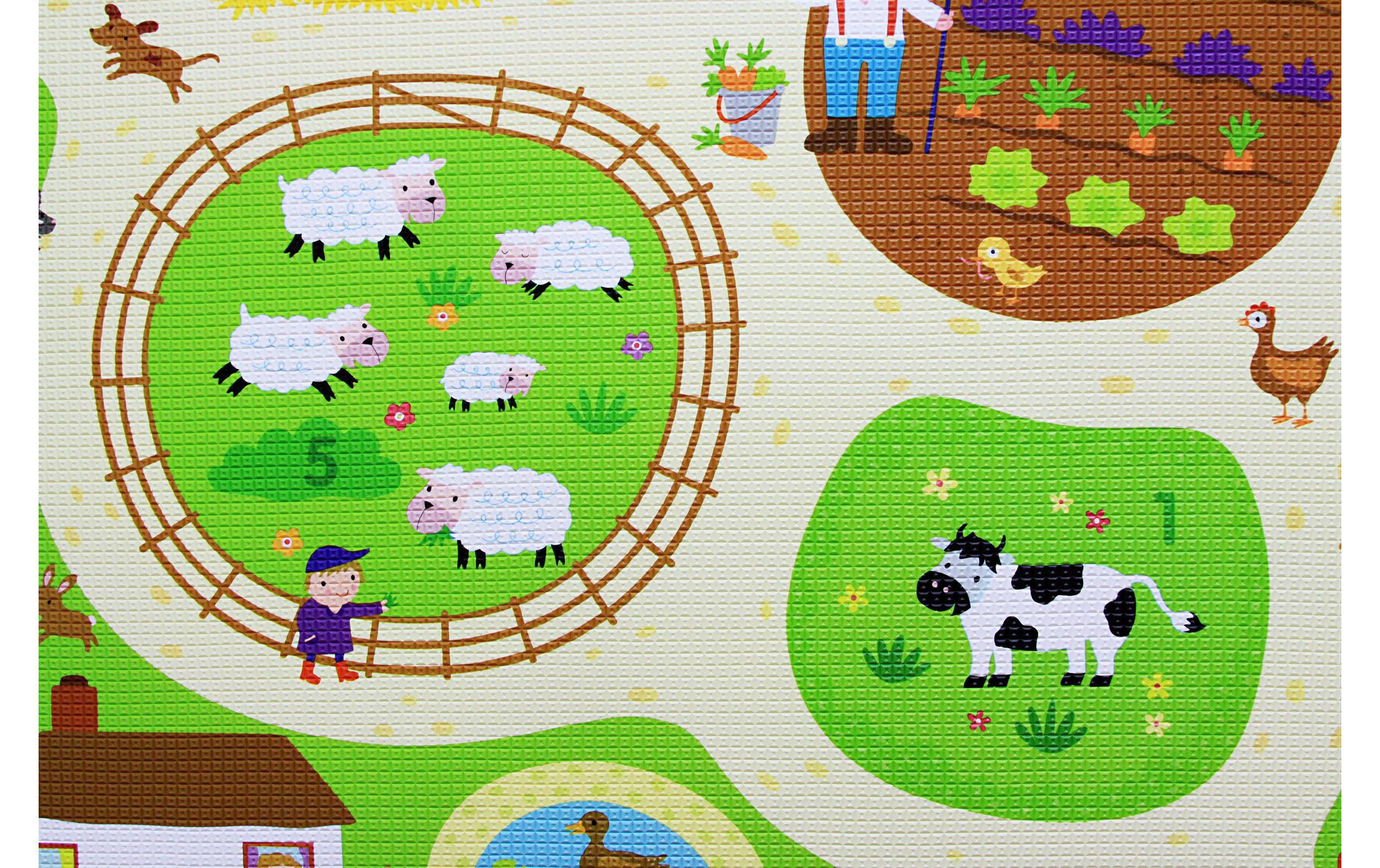 BABY CARE Busy Farm, 210 x 140 cm BABY CARE Busy Farm, 210 x 140 cm
