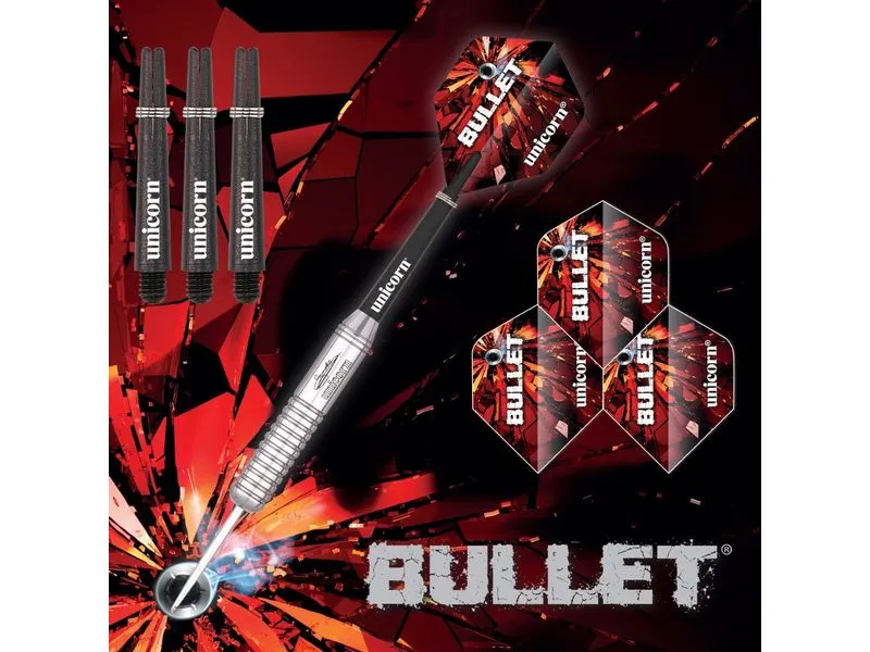 Unicorn Dartpfeile Gary Anderson Bullet 25g Mehrfarbig, 3 Stück