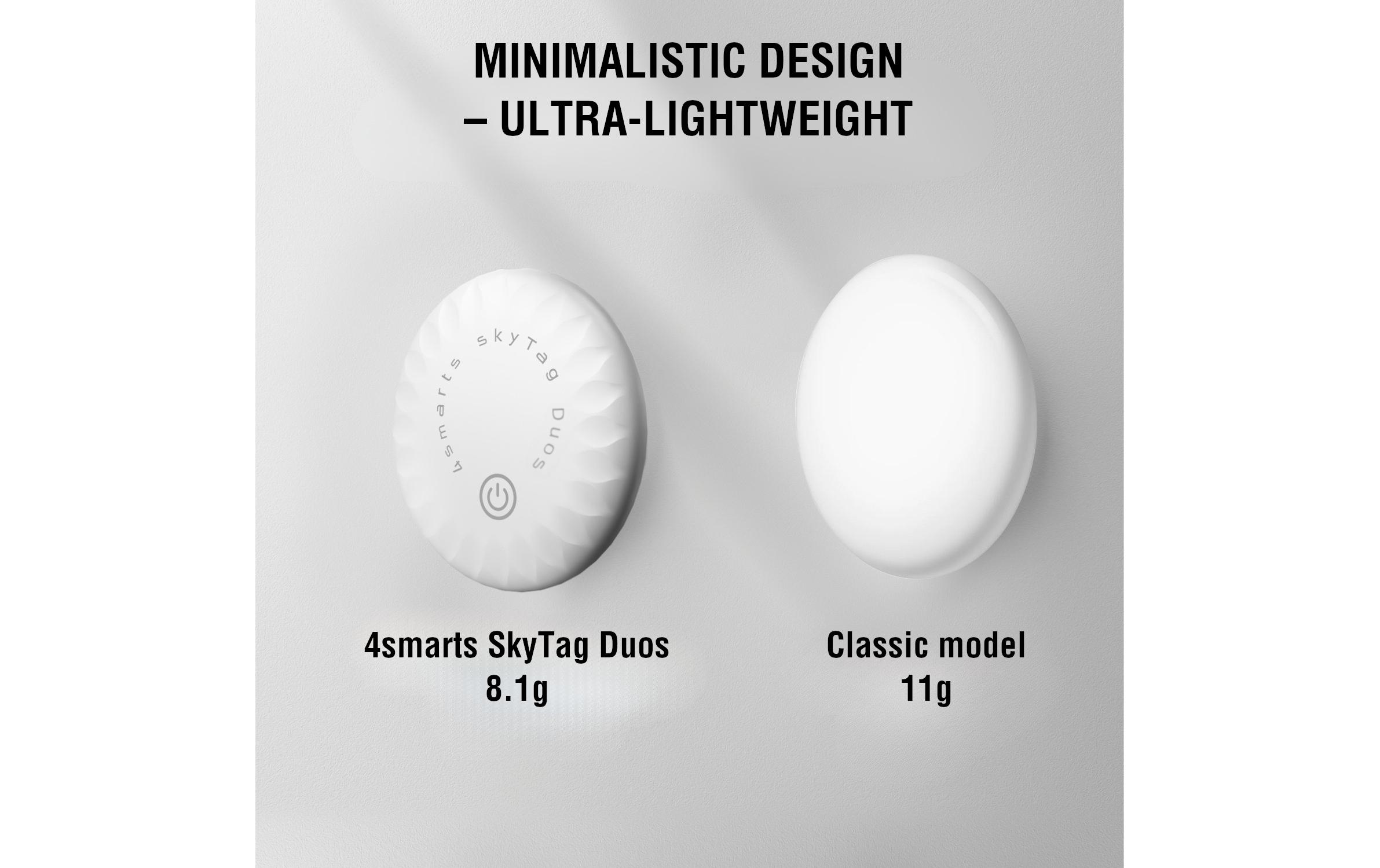 4smarts Schlüsselfinder SkyTag Duos 2er Set Weiss 4smarts Schlüsselfinder SkyTag Duos 2er Set Weiss