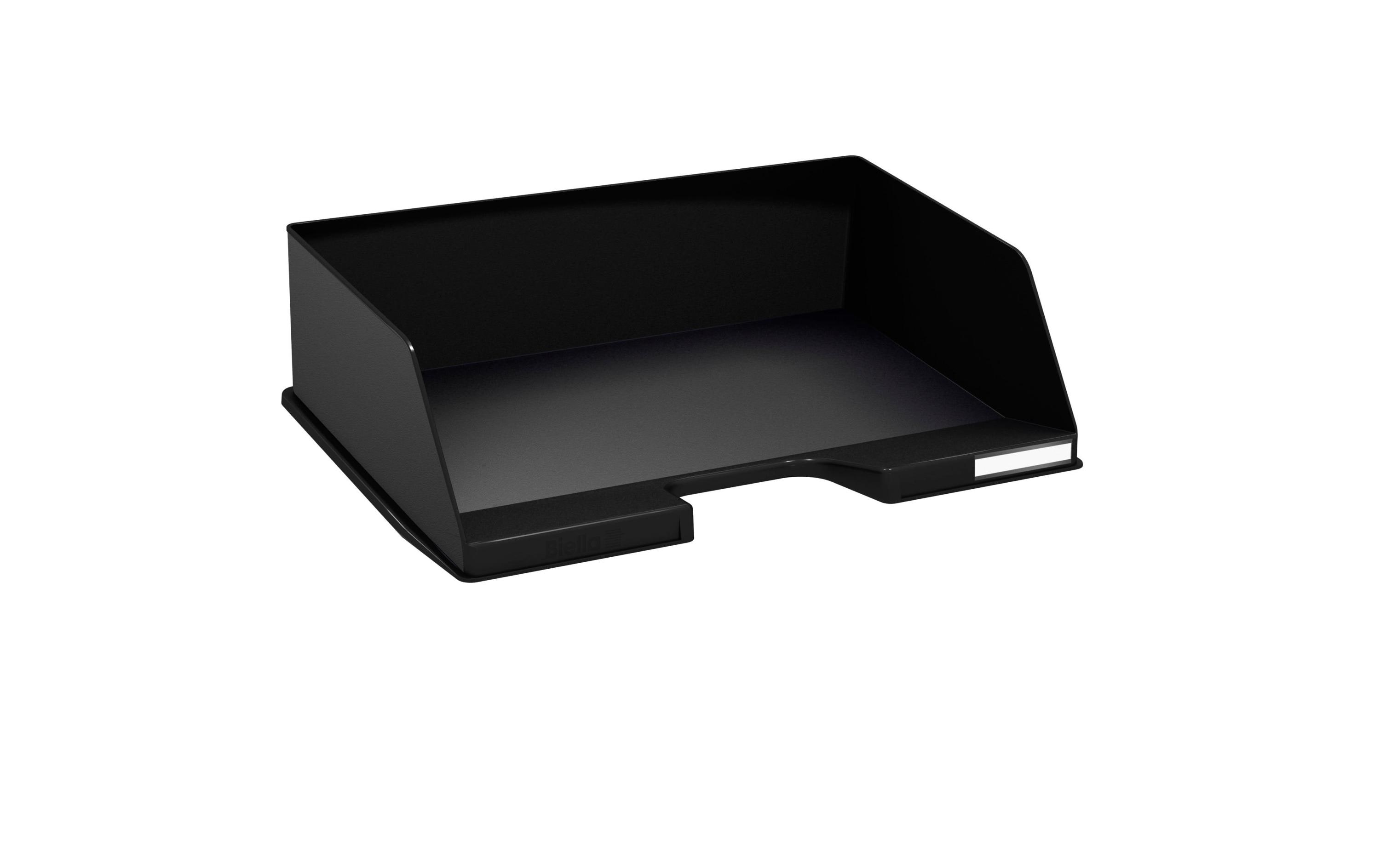 Biella Ablagekorb MAXI-COMBO ECO A4+ quer, Schwarz