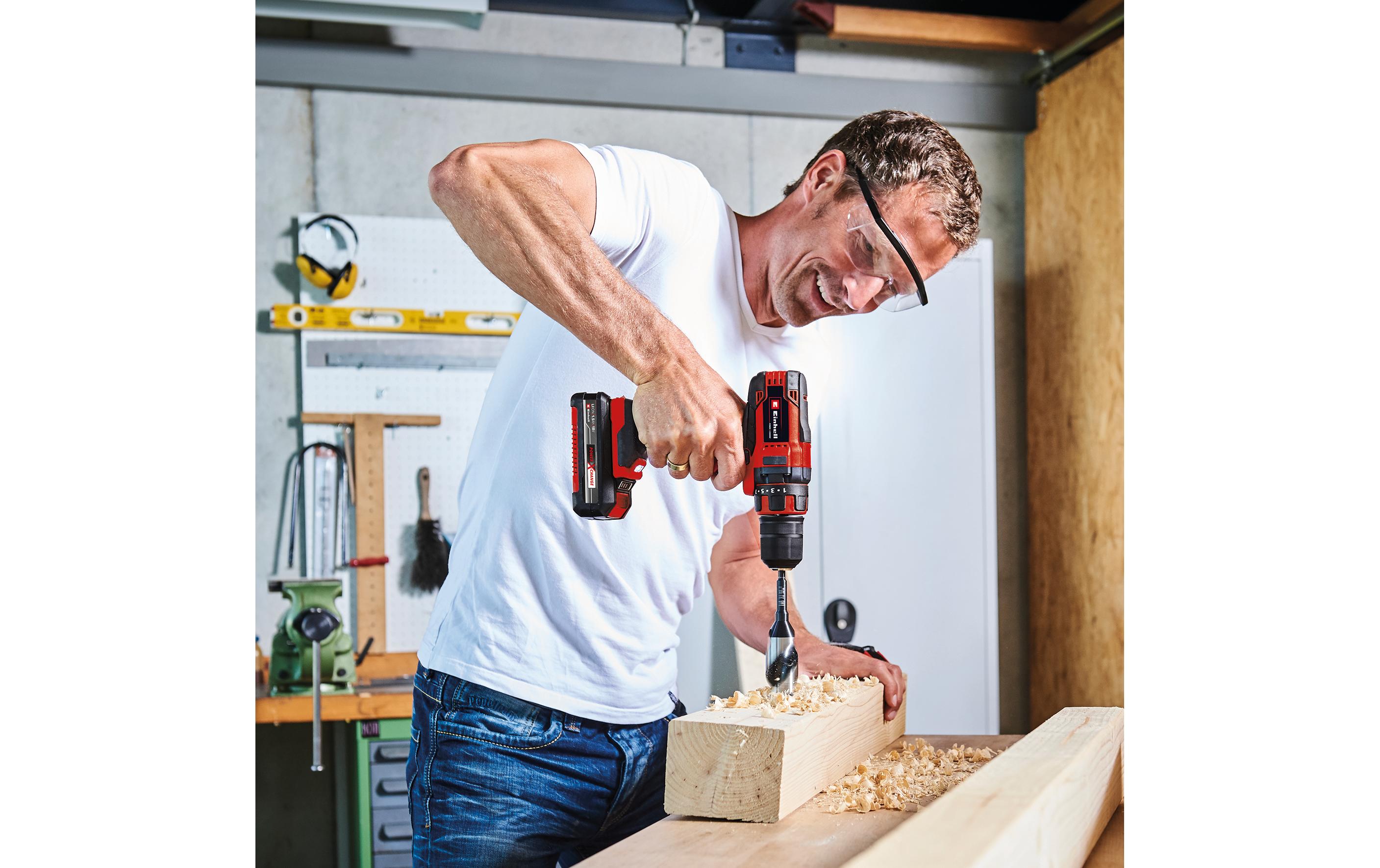 Einhell Akku-Bohrschrauber-Set TC-CD 18/35 Li +39 (2 x 2.0 Ah)