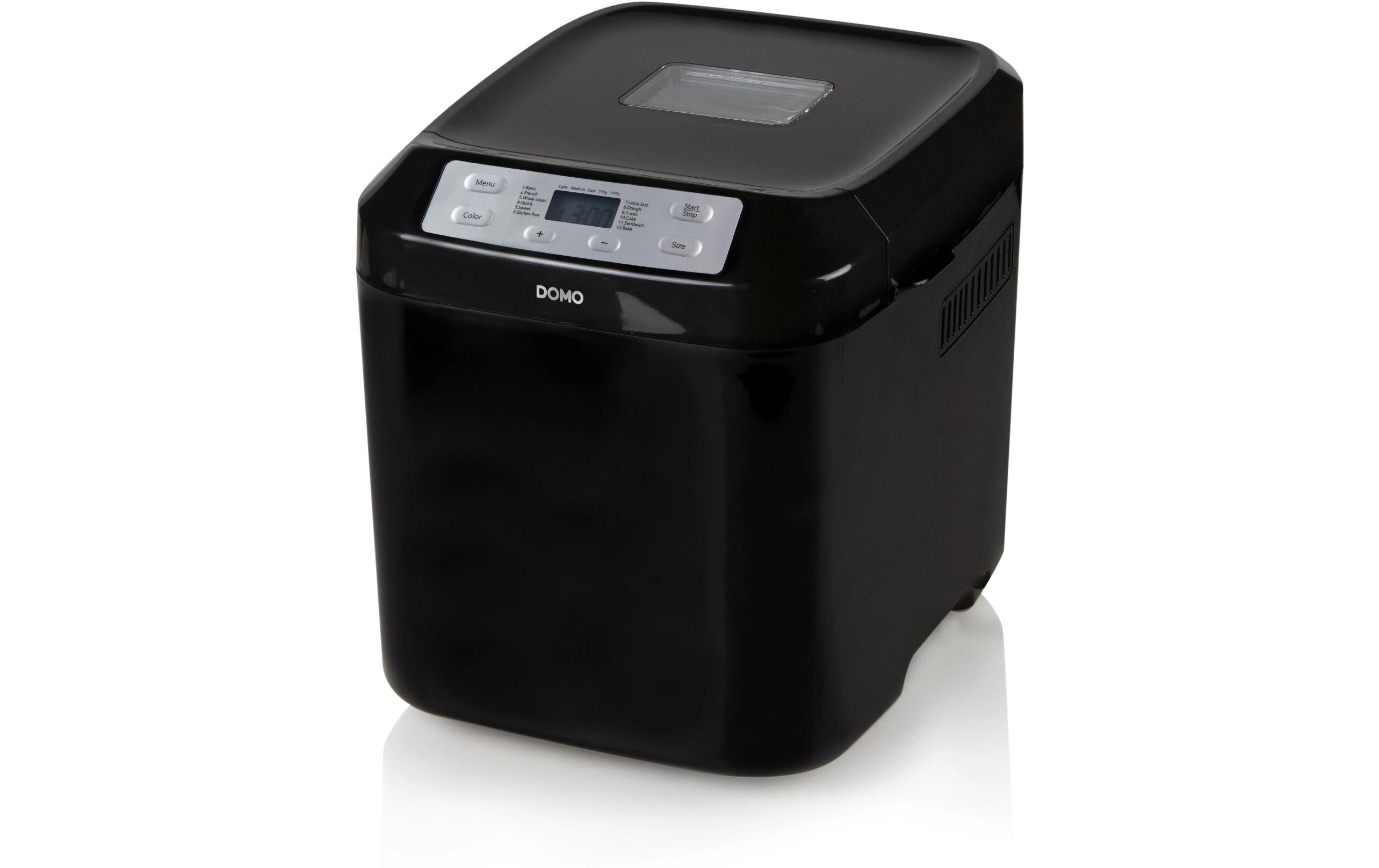 Domo Brotbackmaschine B3974 Schwarz Domo Brotbackmaschine B3974 Schwarz
