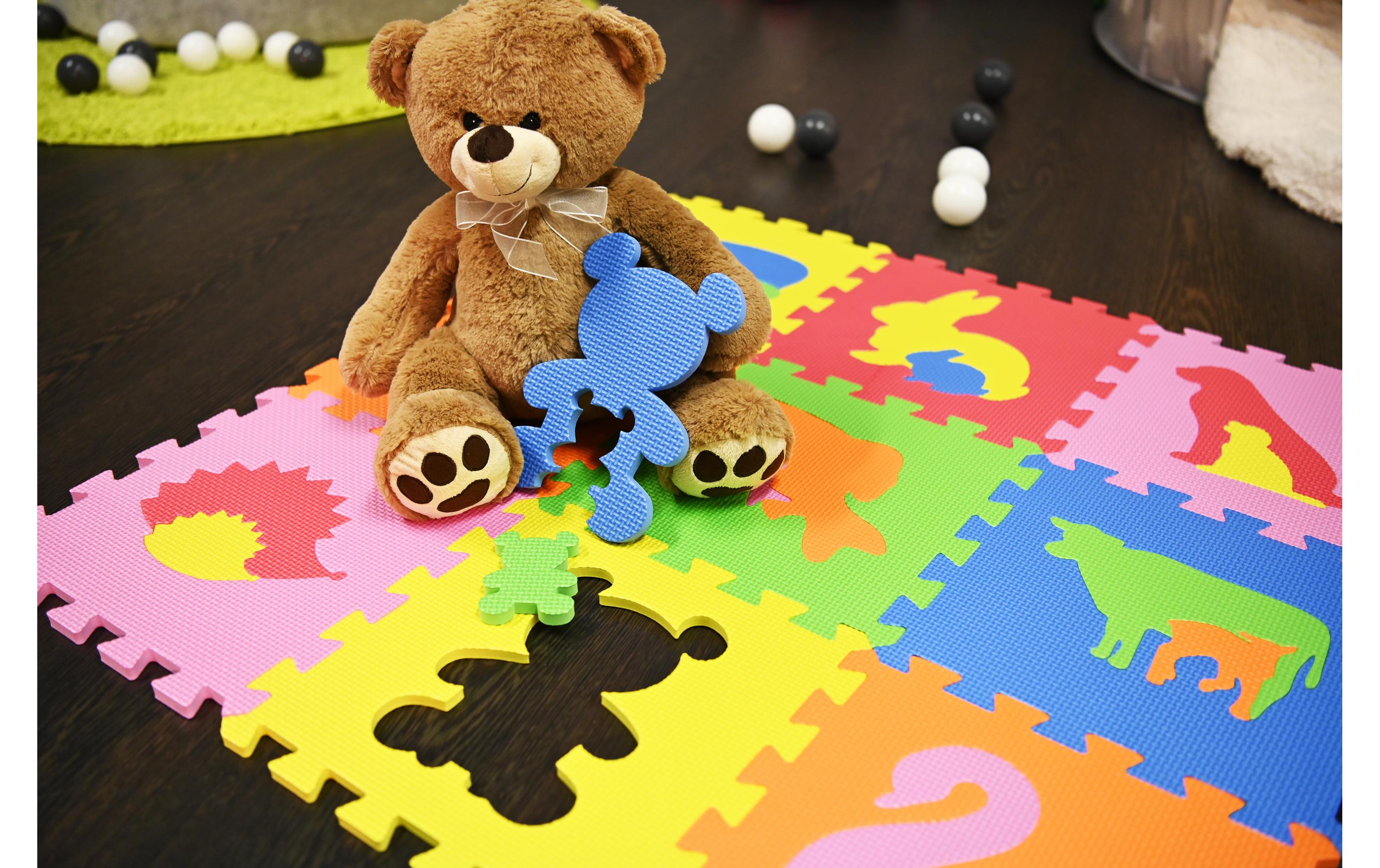 Knorrtoys Puzzlematte Tiere 9-teilig