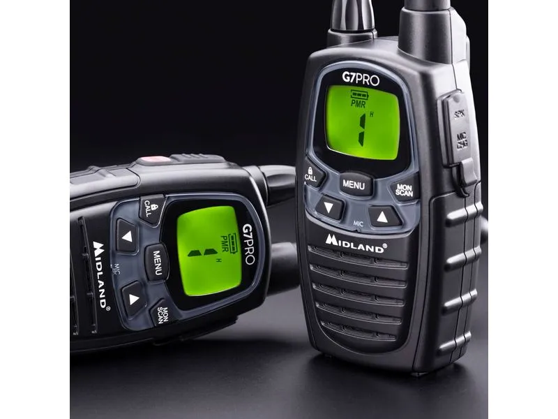 Midland G7 Pro Twin Handfunkgerät, 2er Set