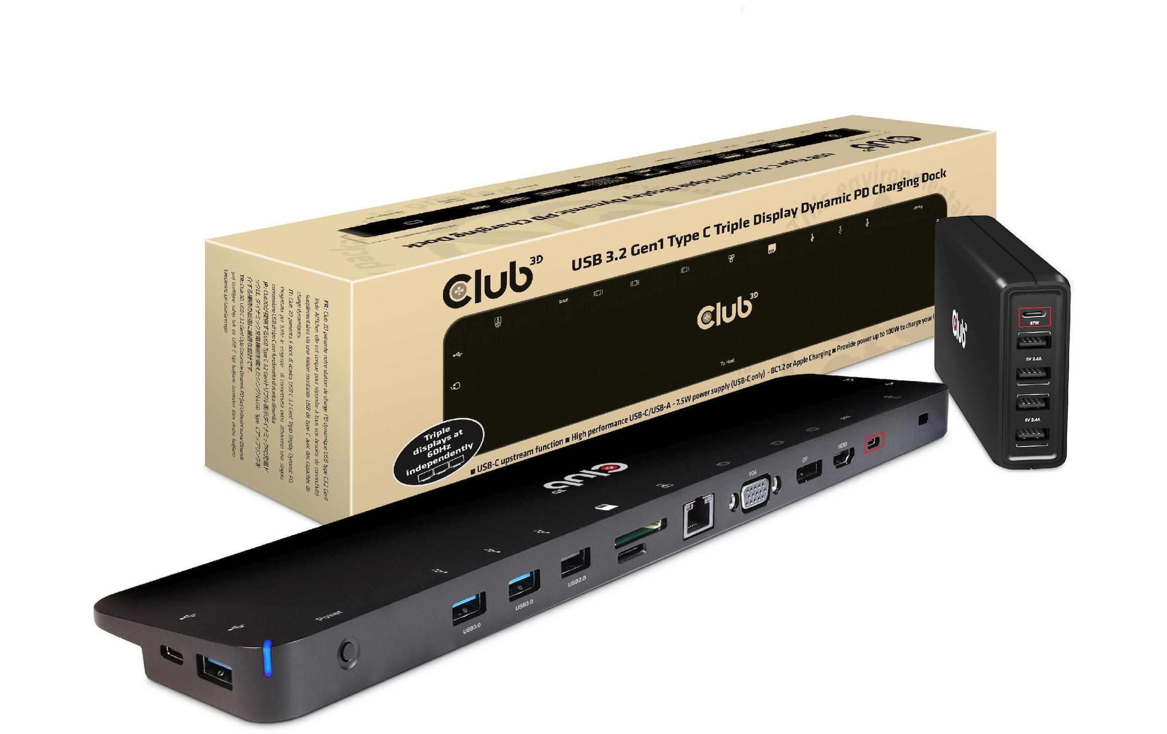 Club 3D Dockingstation CSV-1564W100 Club 3D Dockingstation CSV-1564W100