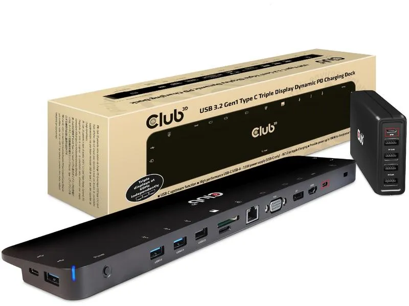 Club 3D Dockingstation CSV-1564W100
