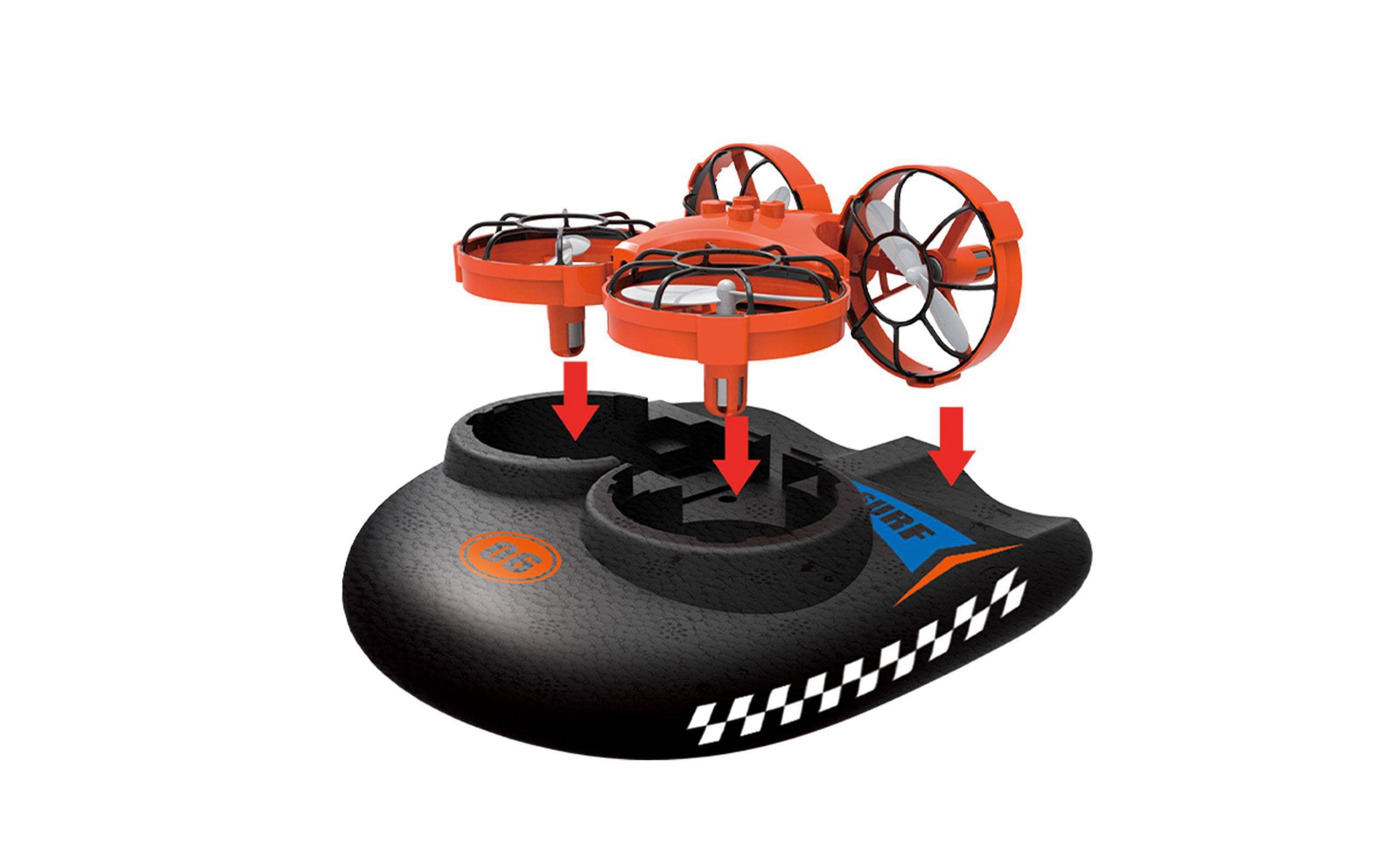 Amewi Trix 3-in-1 Hovercraft Drone Orange Amewi Trix 3-in-1 Hovercraft Drone Orange
