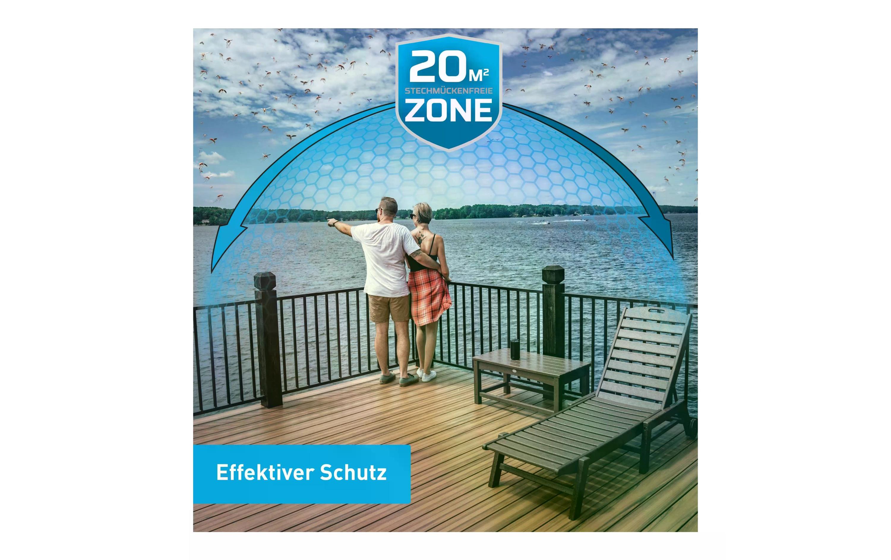 Thermacell Mückenschutz Halo Mini Schwarz