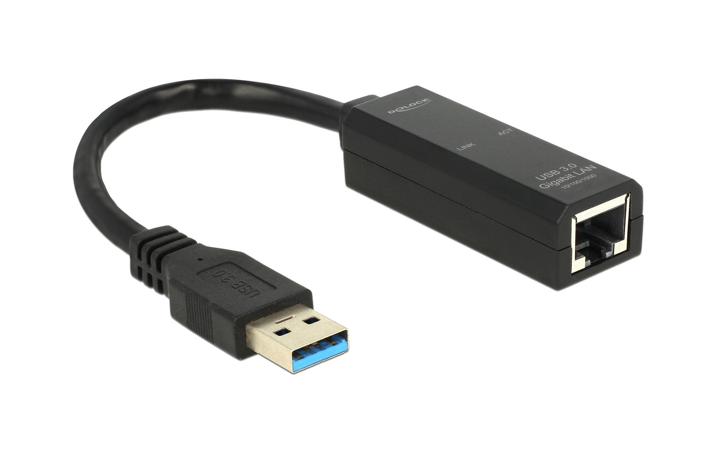Delock Netzwerk-Adapter 1Gbps USB 3.0 Delock Netzwerk-Adapter 1Gbps USB 3.0
