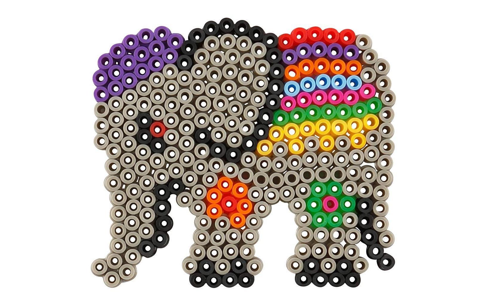 Creativ Company Bügelperlen Platten Set Transparent