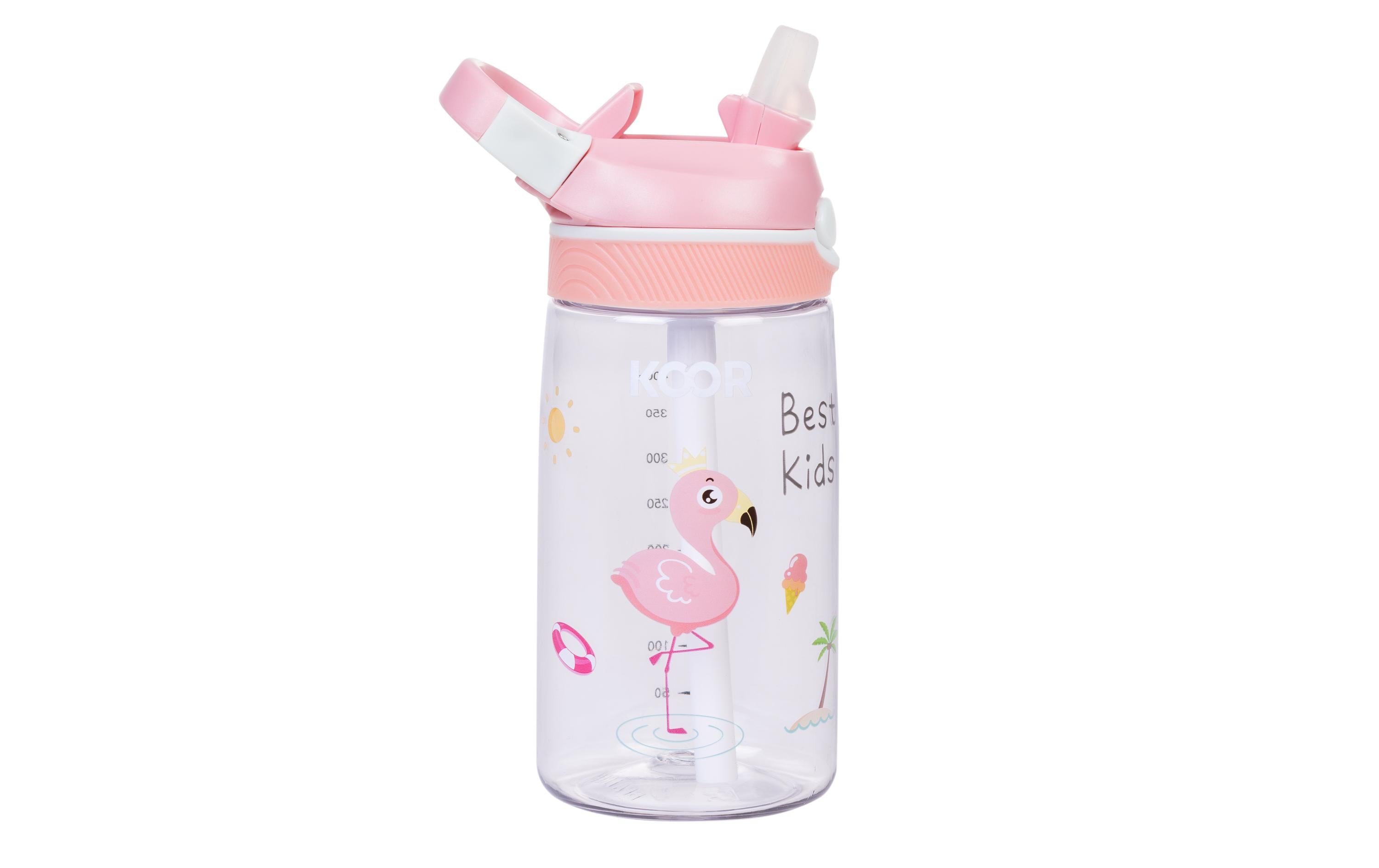 KOOR Trinkflasche Bambini Flamingo 450 ml KOOR Trinkflasche Bambini Flamingo 450 ml