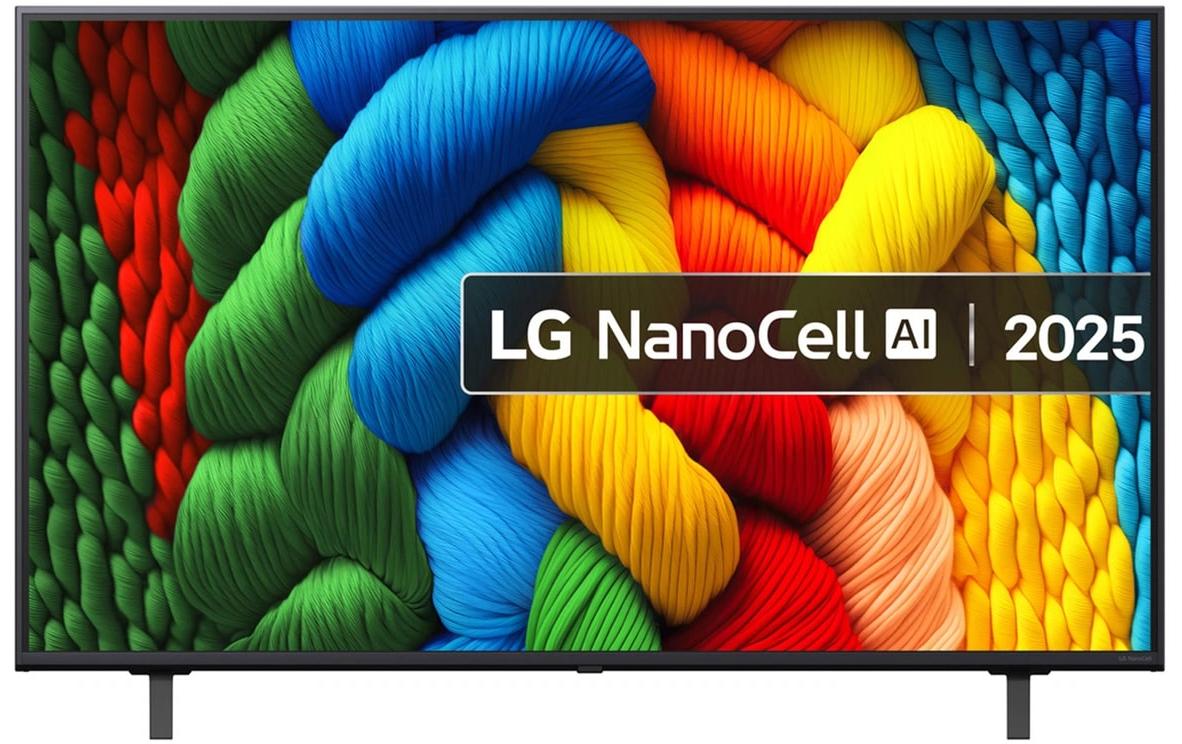 LG TV 50NANO80A6B 50, 3840 x 2160 (Ultra HD 4K), LED-LCD