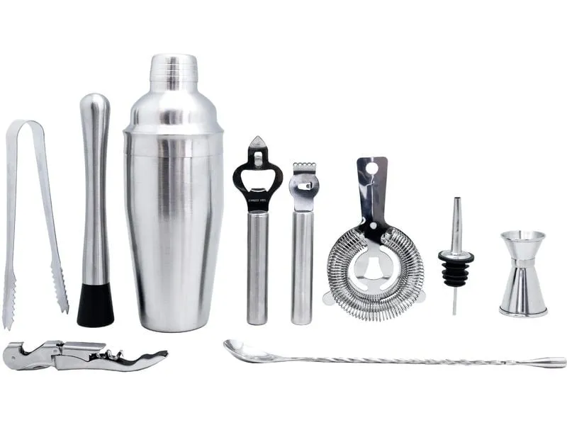 Vin Bouquet Cocktail-Set Vin Bouquet Cocktail Set 0.5 l, Silber/Braun Vin Bouquet Cocktail-Set Vin Bouquet Cocktail Set 0.5 l, Silber/Braun