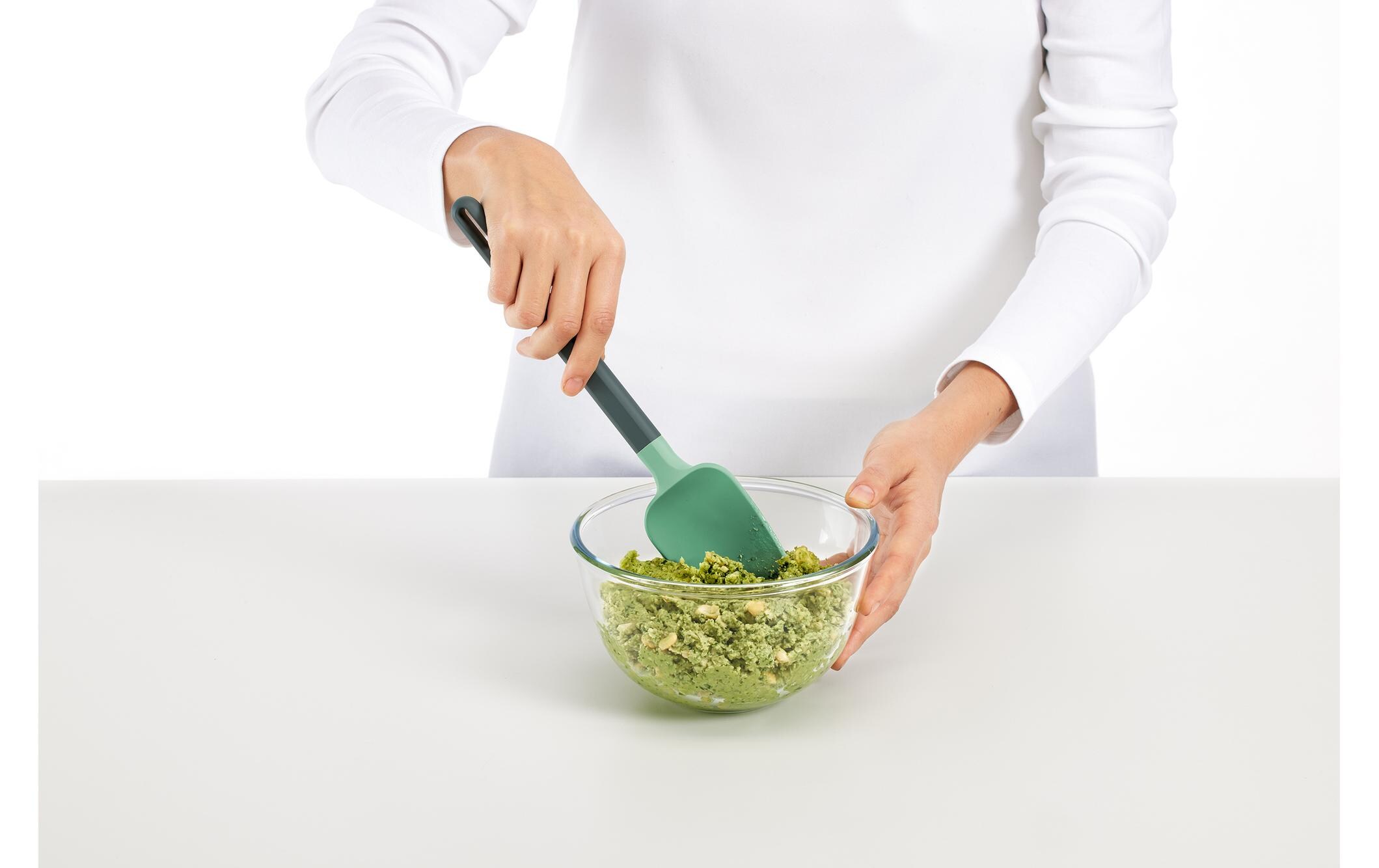 Lékué Kochlöffel ABS, Grün/Schwarz