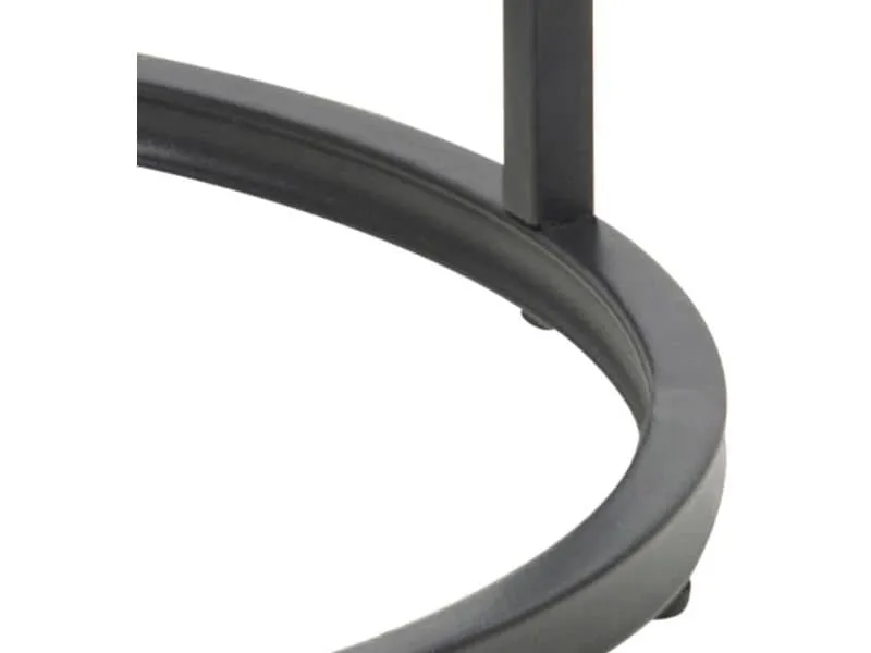 AC Design Beistelltisch Seaford Braun, Ø 40 x 55 cm
