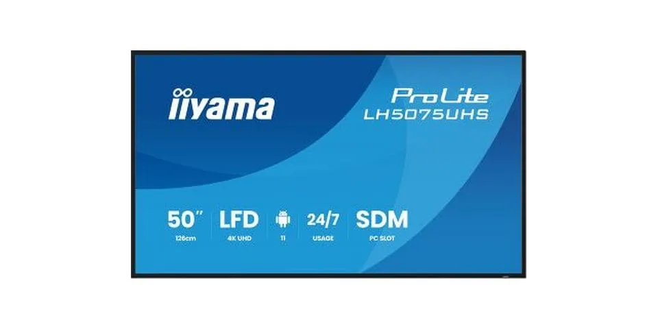 iiyama Public Display ProLite LH5075UHS-B2AG 50 iiyama Public Display ProLite LH5075UHS-B2AG 50