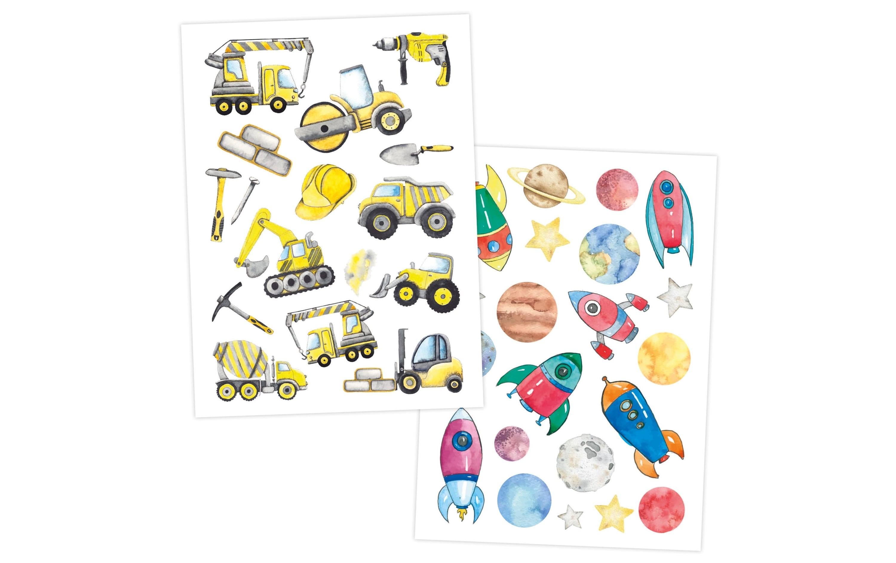 Papierdrachen Tattoo Set Berufe Papierdrachen Tattoo Set Berufe