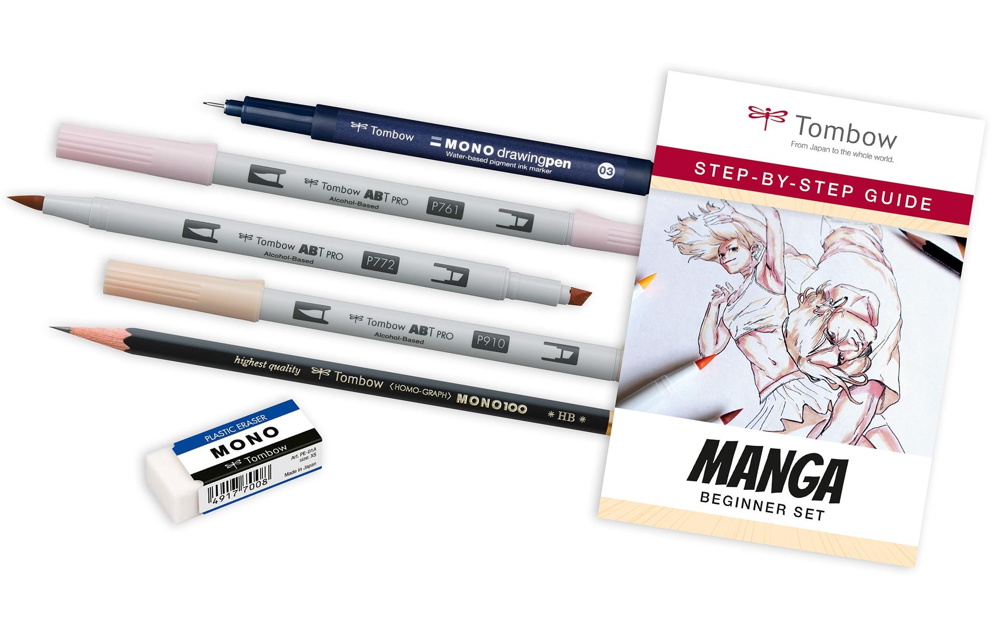 Tombow Schreibset Manga Beginner 6-teilig