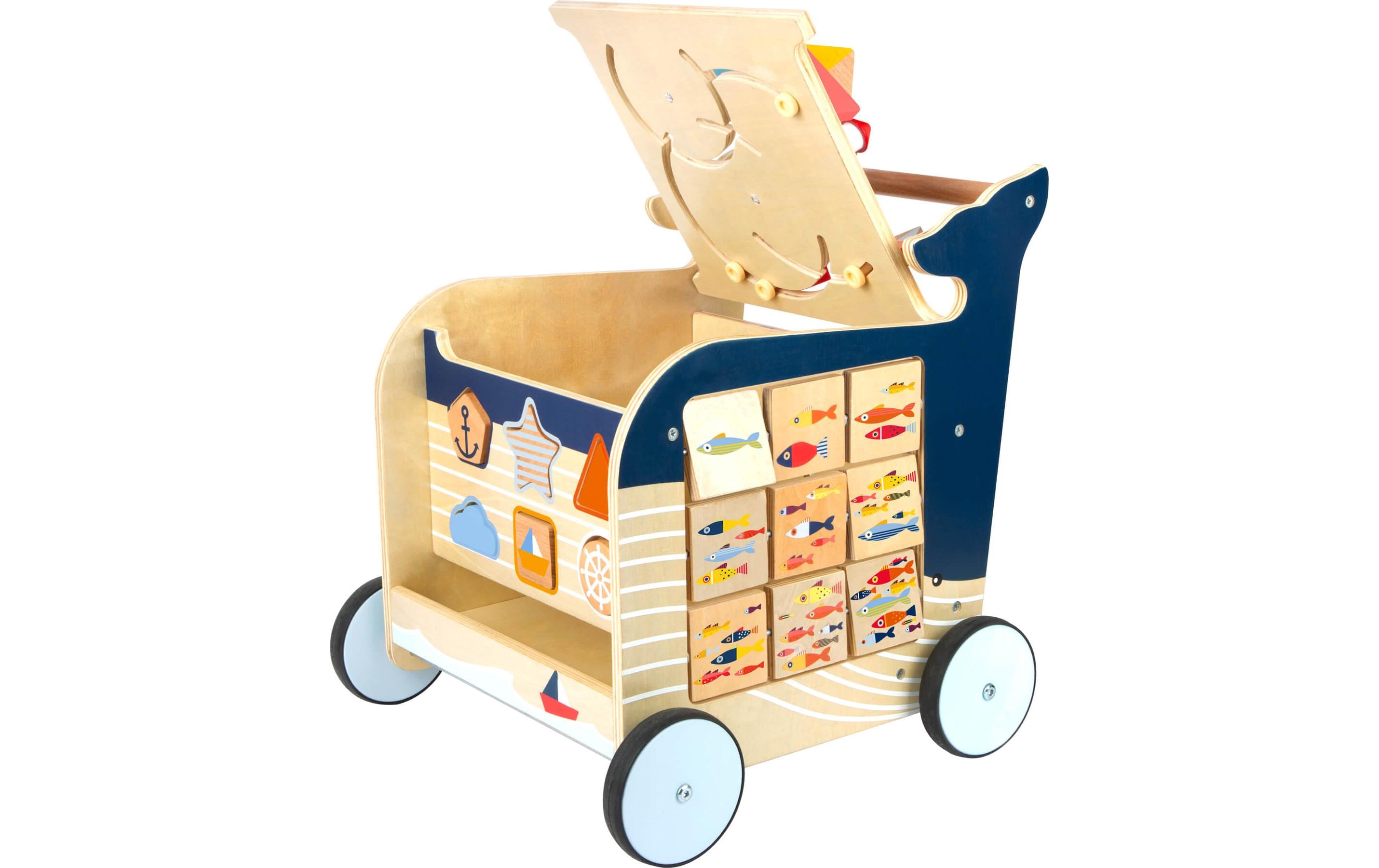 small foot Lauflernwagen Wal