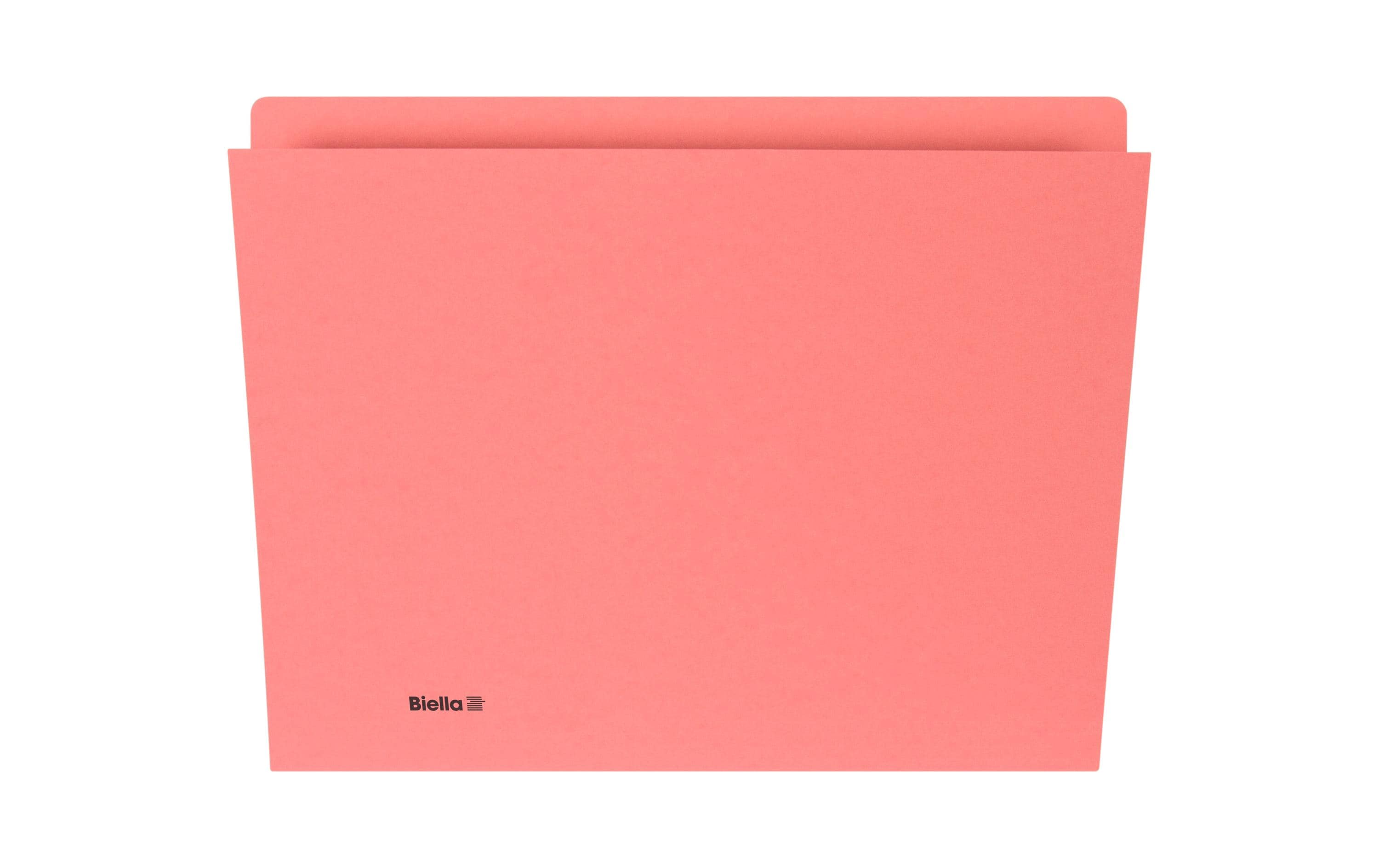 Biella Einlagemappe A4 240 gm², 100 Stück, Rot