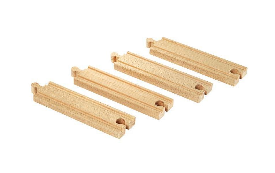 BRIO Eisenbahn 2/3 gerade Gleise 144mm BRIO Eisenbahn 2/3 gerade Gleise 144mm
