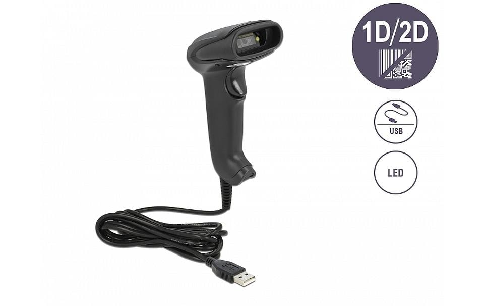 Delock Barcode Scanner 90557 USB 1D / 2D