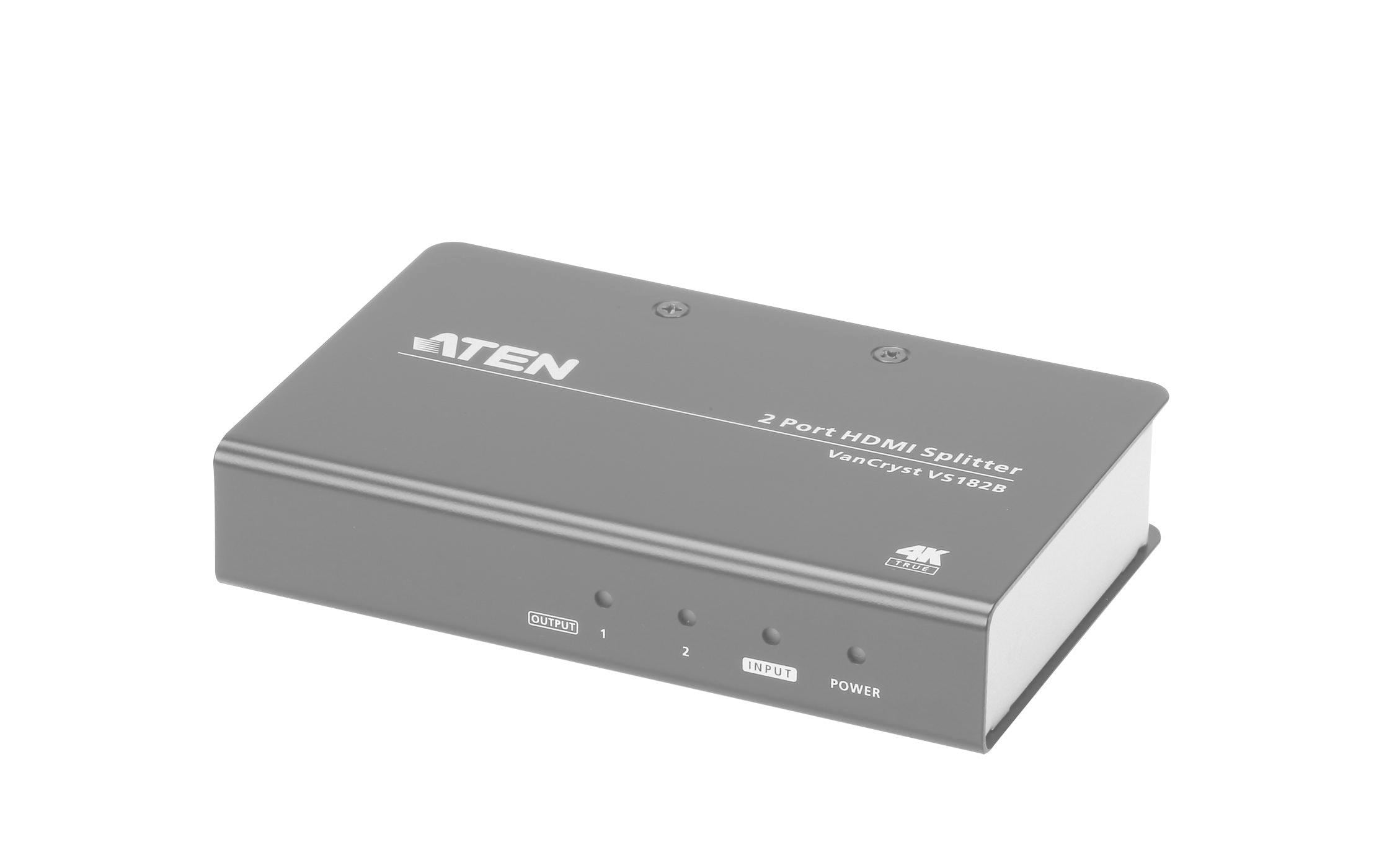 Aten 2-Port Signalsplitter VS182B HDMI – HDMI Aten 2-Port Signalsplitter VS182B HDMI – HDMI