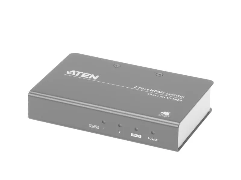 Aten 2-Port Signalsplitter VS182B HDMI – HDMI Aten 2-Port Signalsplitter VS182B HDMI – HDMI