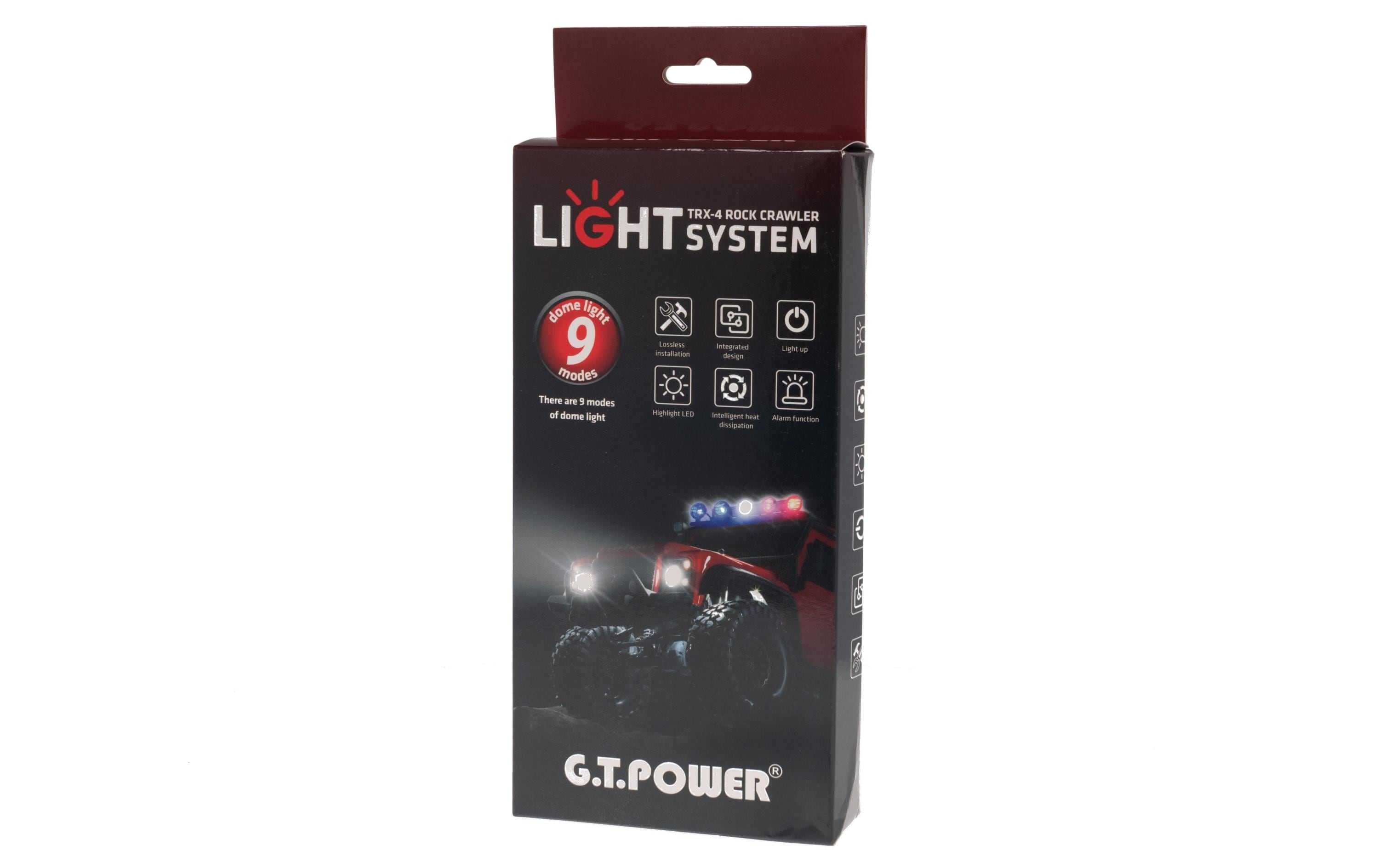 G.T. Power Modellbau-Beleuchtung 4 Rock Crawler Light System G.T. Power Modellbau-Beleuchtung 4 Rock Crawler Light System