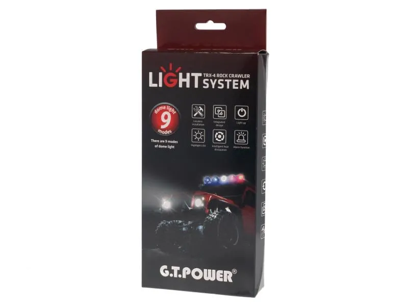 G.T. Power Modellbau-Beleuchtung 4 Rock Crawler Light System G.T. Power Modellbau-Beleuchtung 4 Rock Crawler Light System