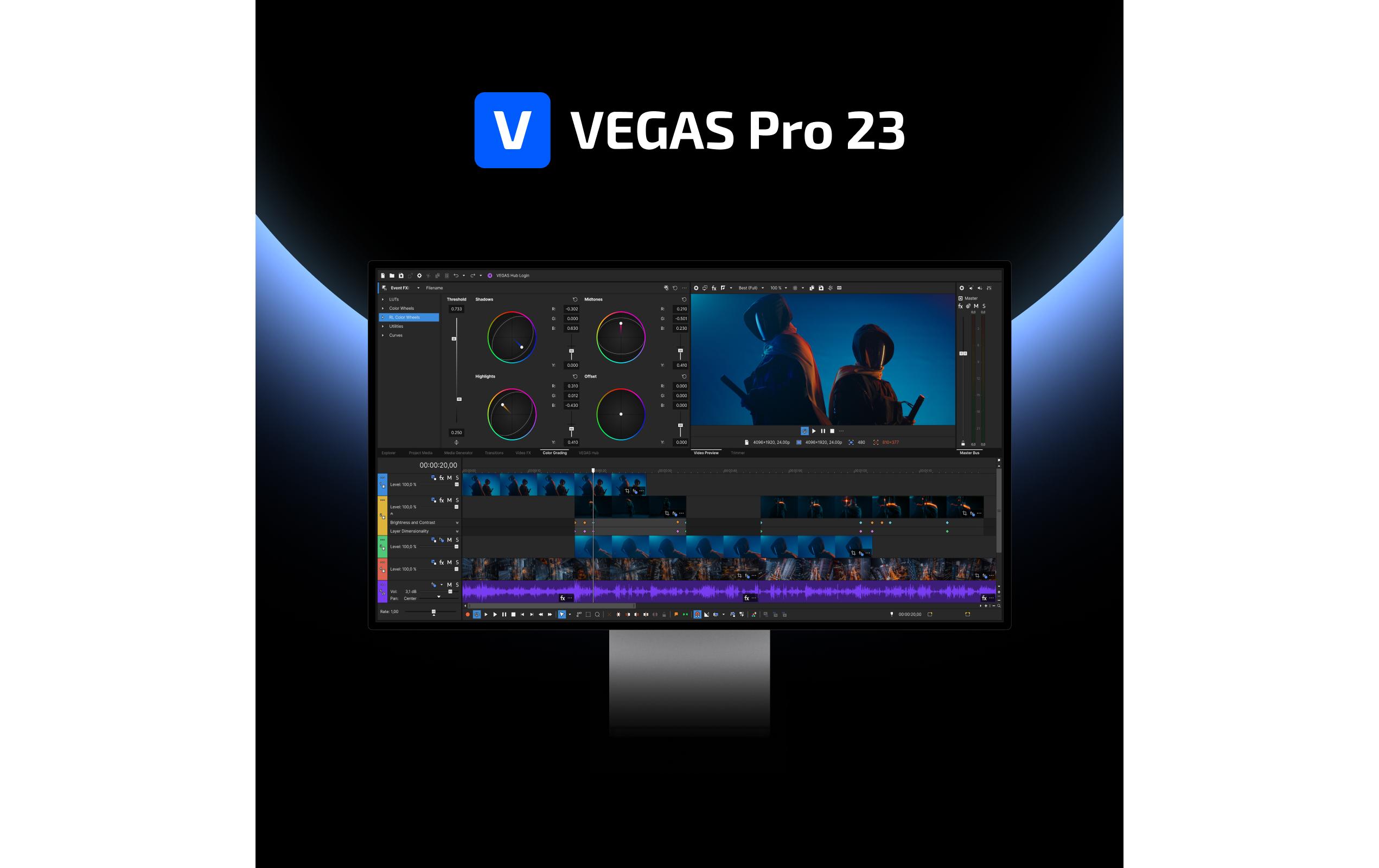 Magix Vegas Pro 23 ESD, Vollversion