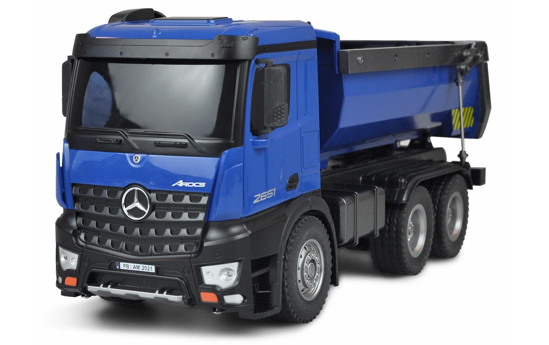 Amewi Lastwagen Mercedes-Benz Arocs 6x4, Blau 1:18, RTR
