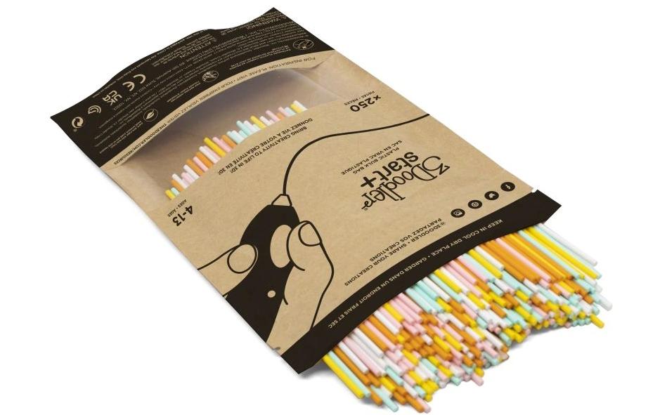 3Doodler 3D Pen Filament Start+ Fire and Ice 250 Stück