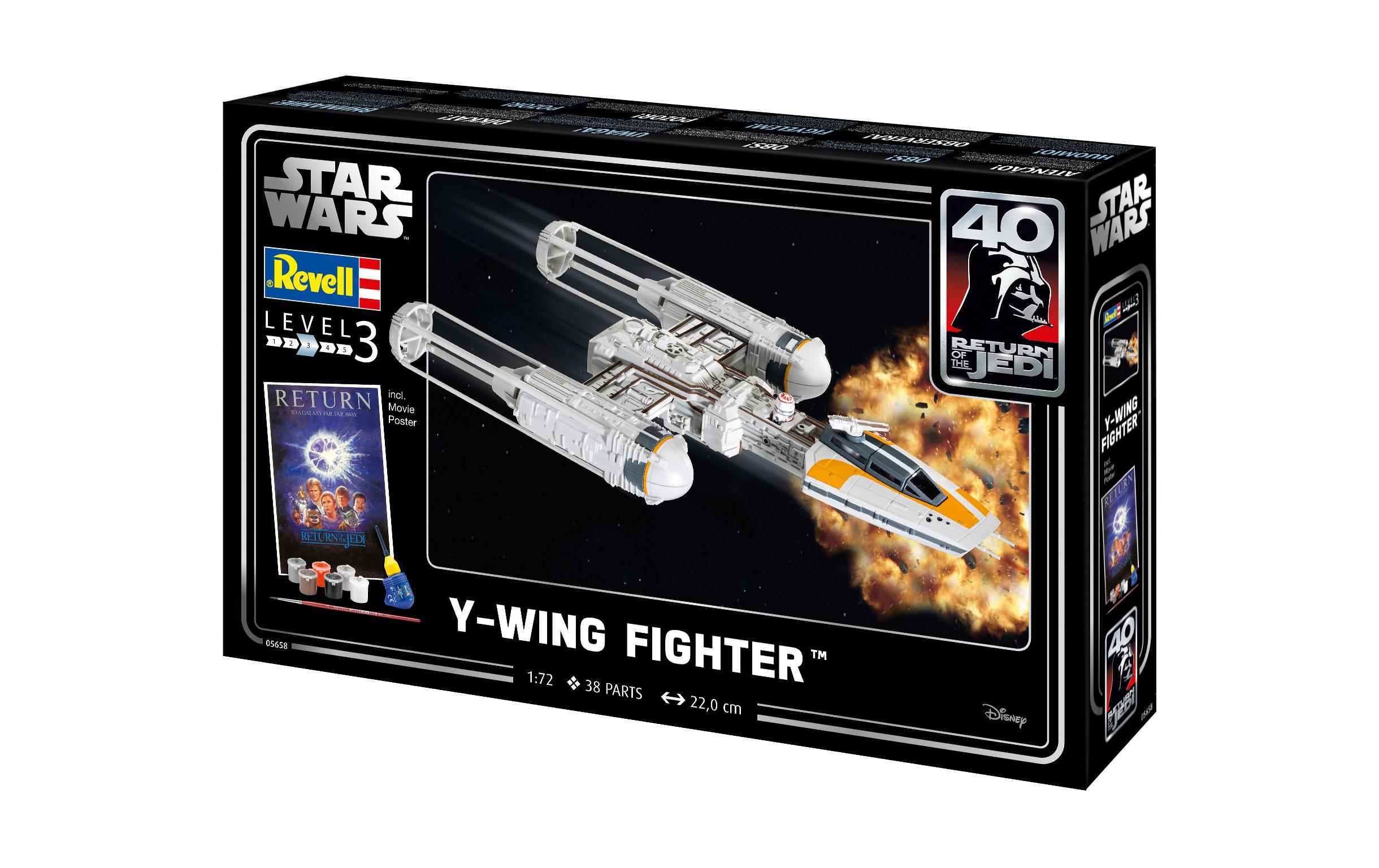 Revell Bausatz Y-Wing Fighter Gift Set 1:72