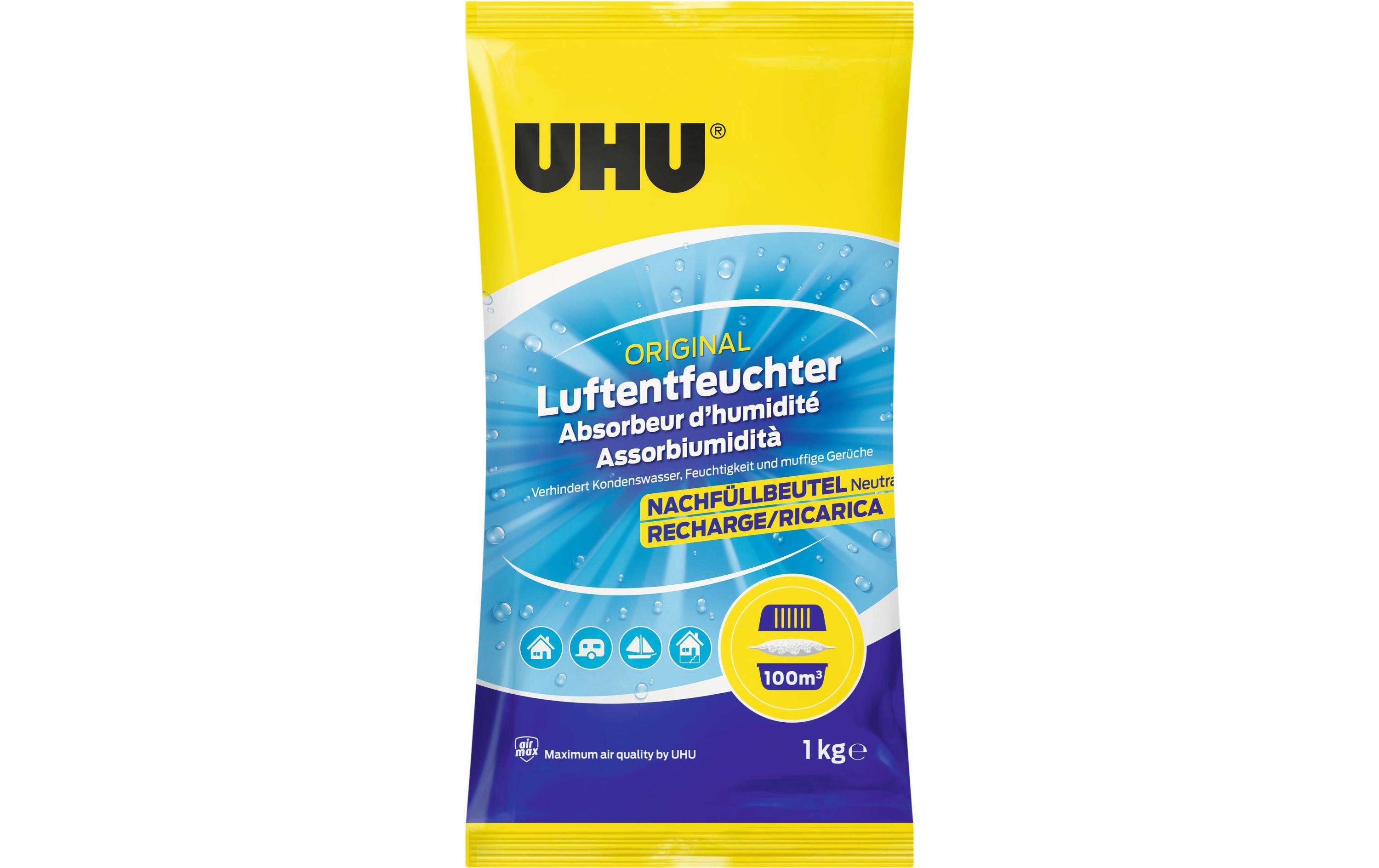 UHU Entfeuchter Original Nachfüllbeutel 1000 g UHU Entfeuchter Original Nachfüllbeutel 1000 g