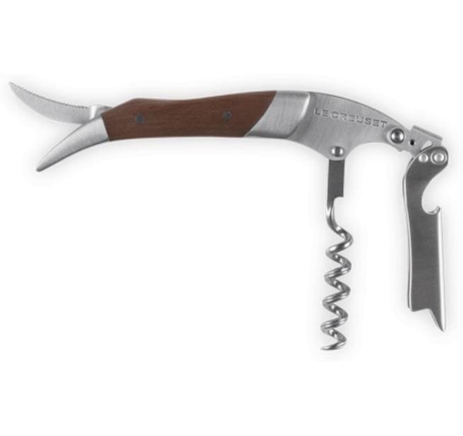 Le Creuset Kellnermesser Premium Walnuss