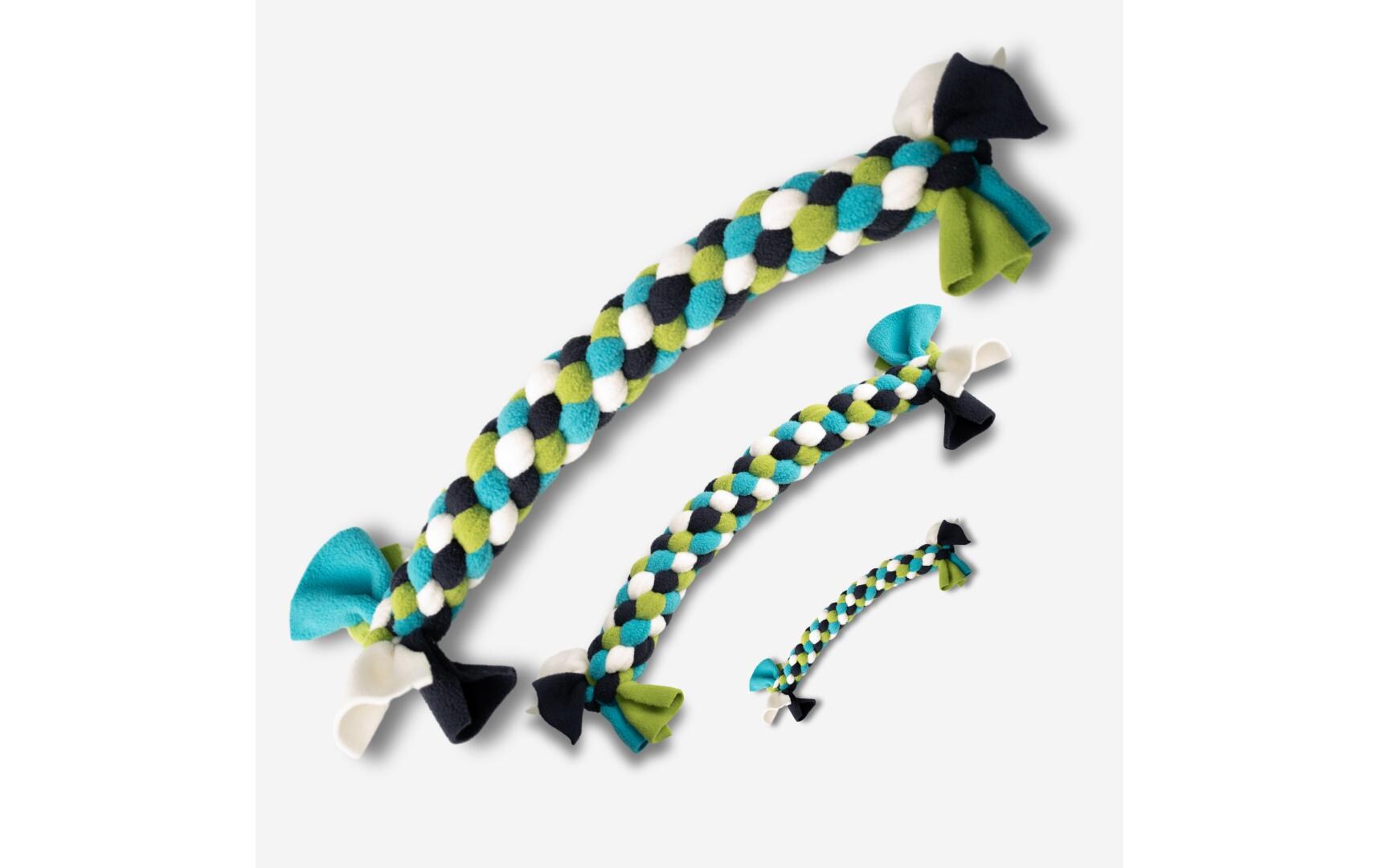 KNAUDER'S BEST Hunde-Spielzeug Knauder's Knötli, Türkis / blau S