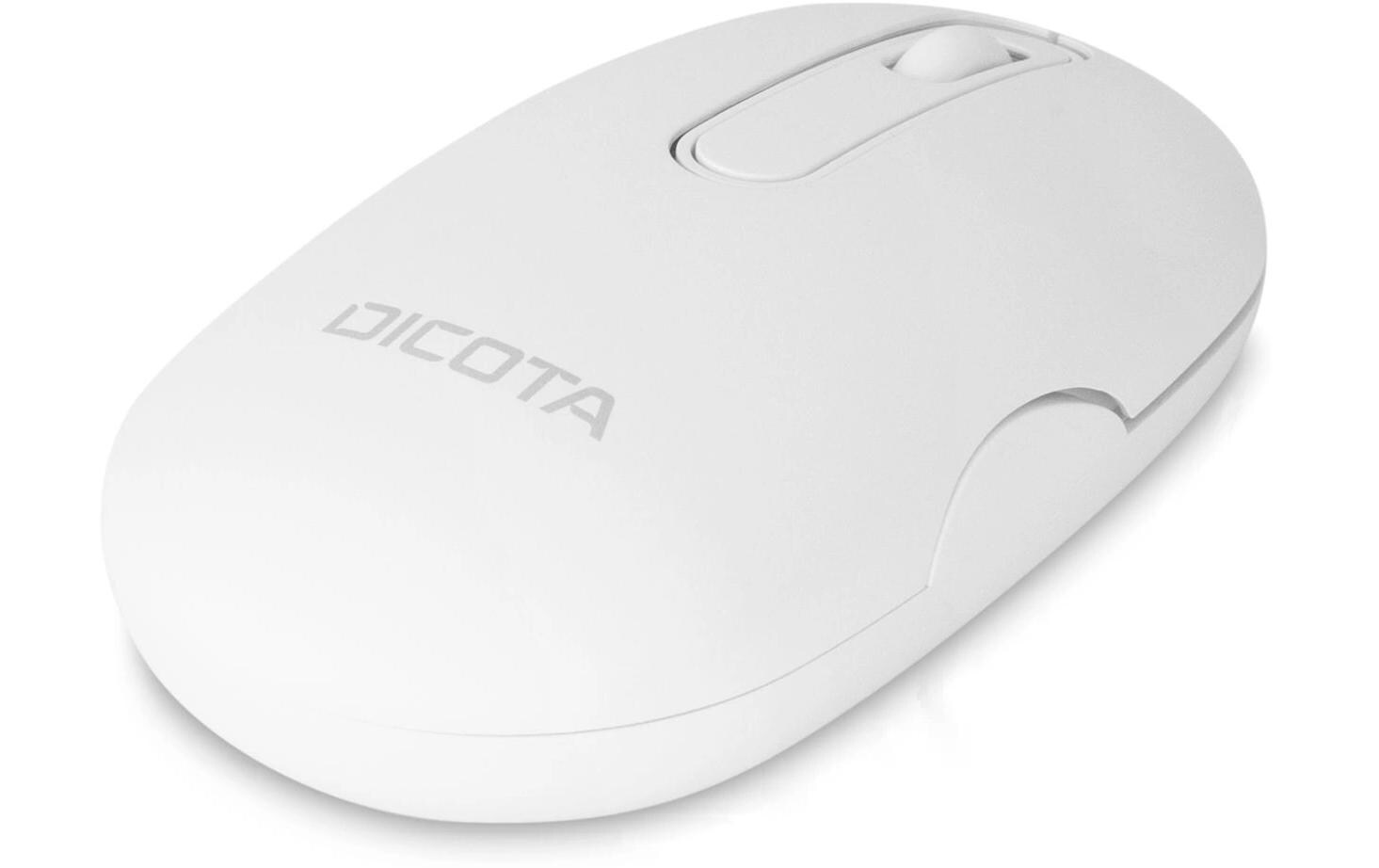 DICOTA Maus Desktop Weiss