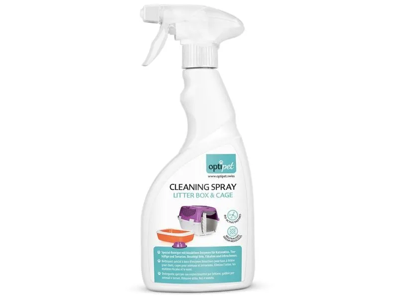 OptiPet Cleaning Spray Litter & Cage 500 ml OptiPet Cleaning Spray Litter & Cage 500 ml