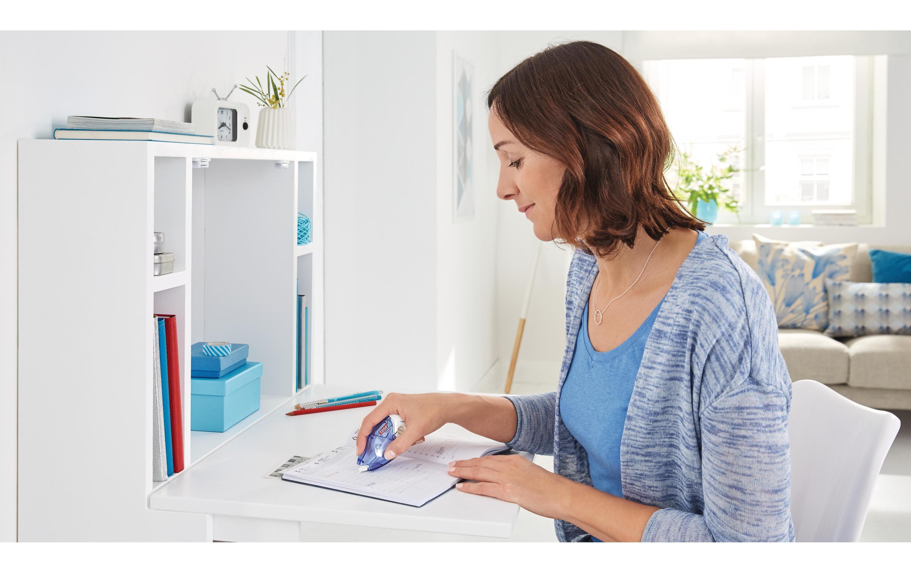 tesa Korrekturroller ecoLogo 4.2 mm x 14 m tesa Korrekturroller ecoLogo 4.2 mm x 14 m