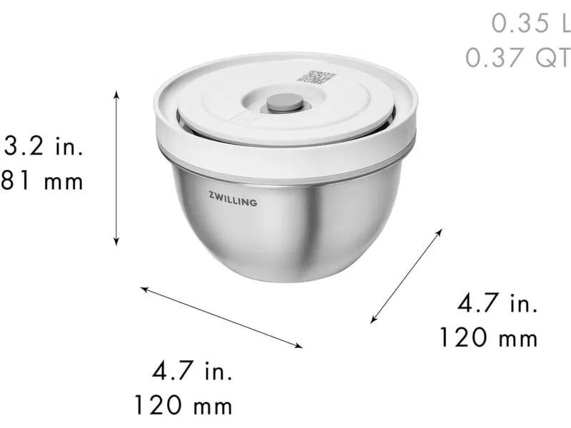 Zwilling Vakuumier-Behälter Fresh & Save S, Edelstahl