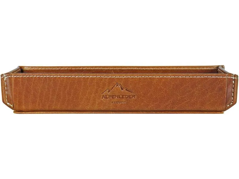 Alpenleder Stiftehalter Zenta Braun Alpenleder Stiftehalter Zenta Braun