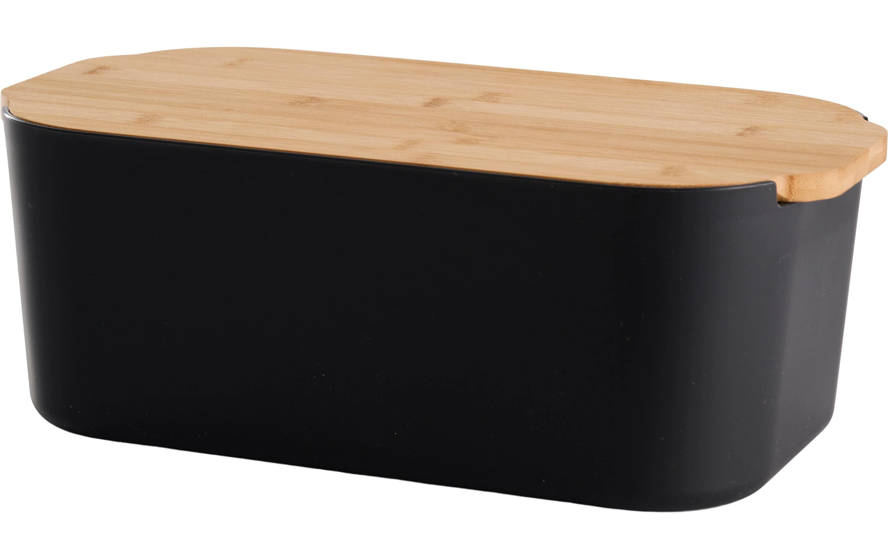 Schou Brotkasten Bambus Bambus/Dunkelbraun