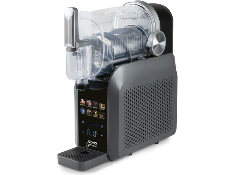 Domo Glacemaschine DO9308I 1.8 l, Schwarz/Silber