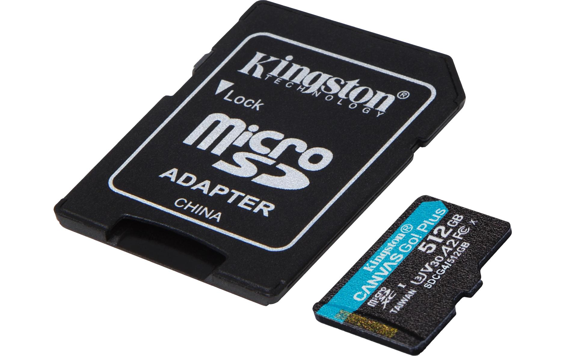 Kingston microSDXC-Karte Canvas Go! Plus 512 GB