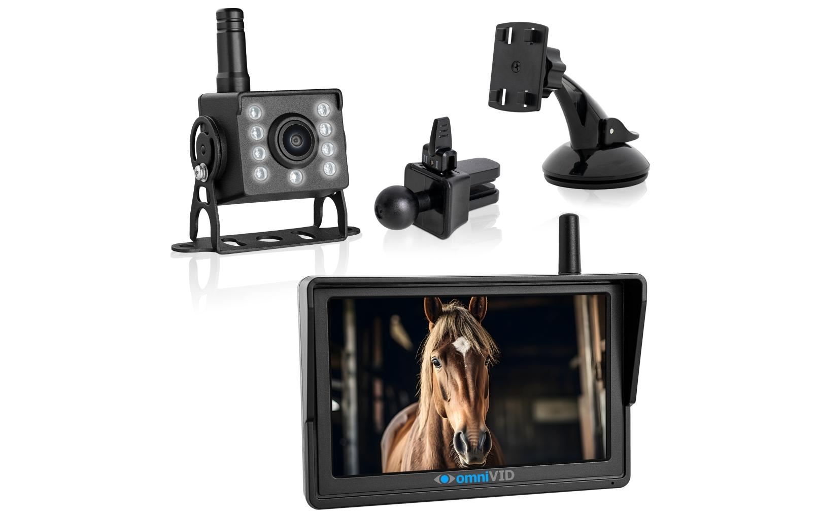 omniVID Equi-Cam mit Monitor 5 Zoll omniVID Equi-Cam mit Monitor 5 Zoll