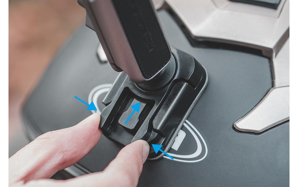 PGYTECH Halterung CapLock Action Camera Helm