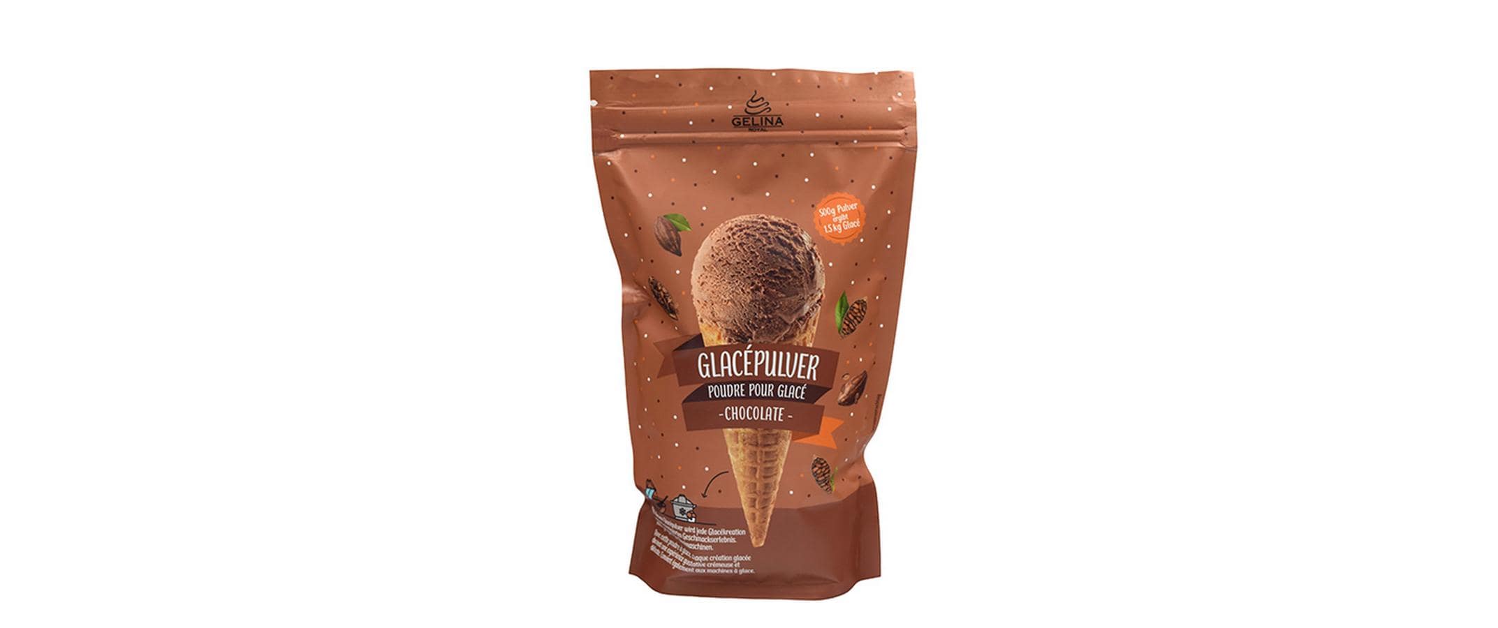 Gelina Royal Glacé Chocolat 500 g